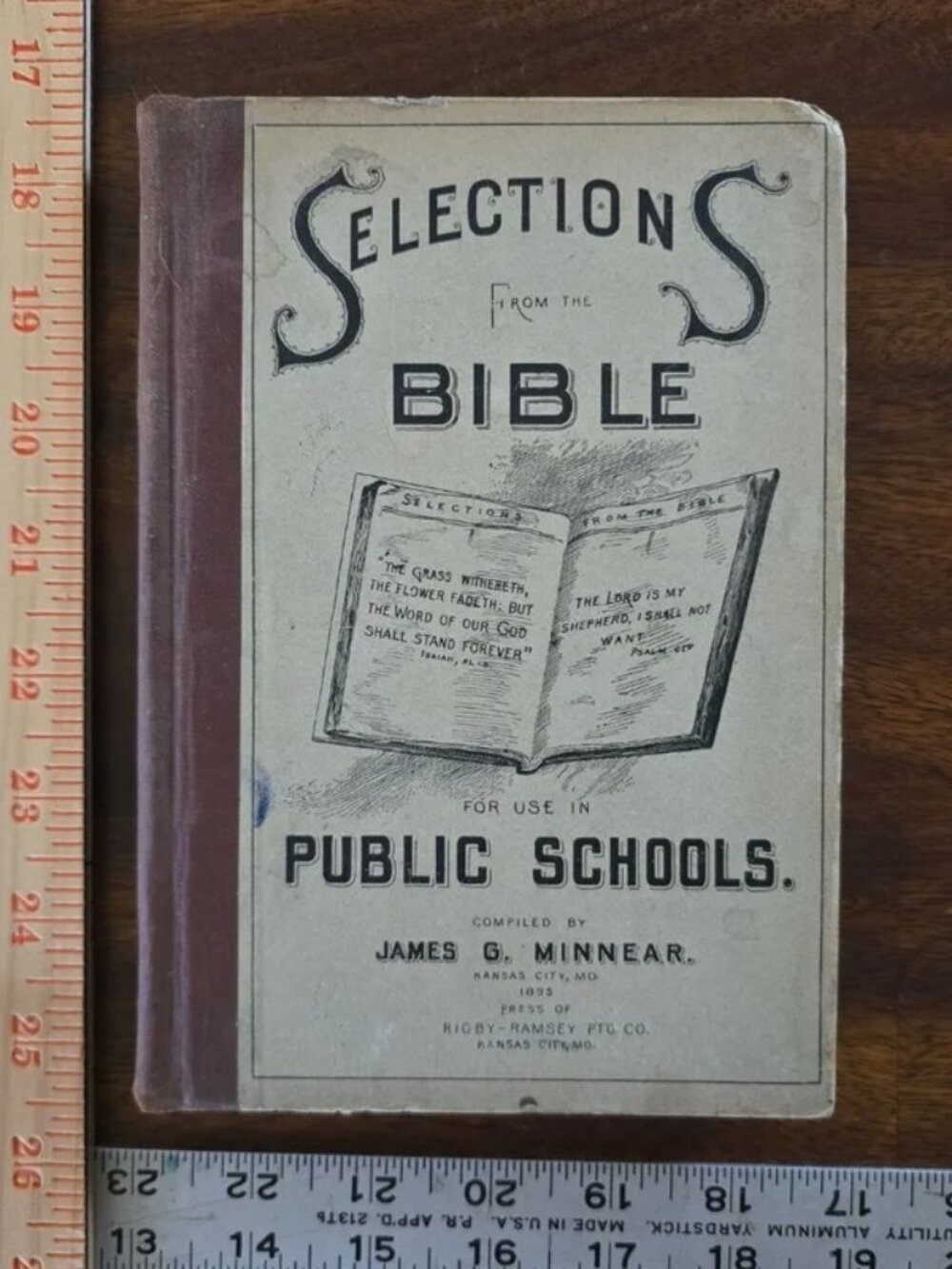 Selections from the Bible for use in Public Schools
